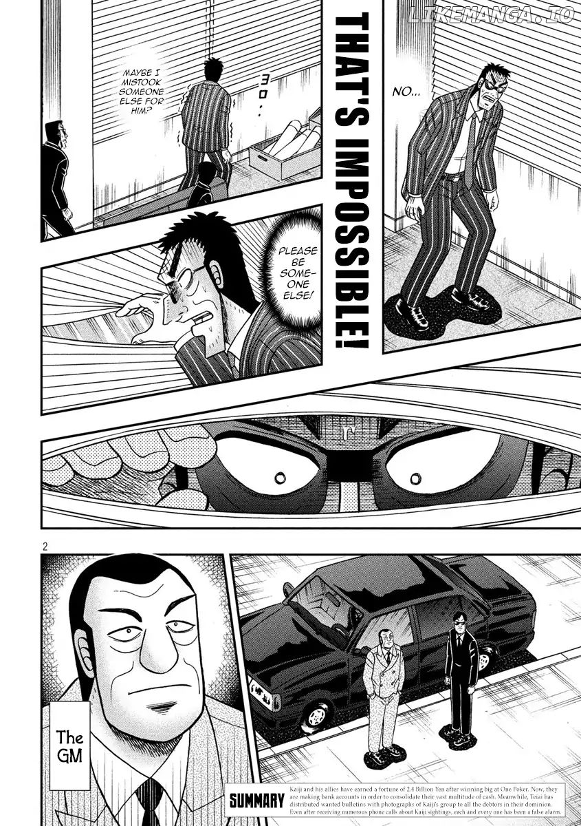 Kaiji series - 6th Part: Tobaku Datenroku Kaiji: 24oku Dasshutsu Hen chapter 77 - page 2
