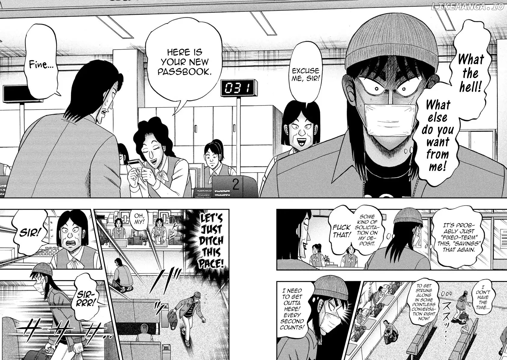 Kaiji series - 6th Part: Tobaku Datenroku Kaiji: 24oku Dasshutsu Hen chapter 71 - page 9