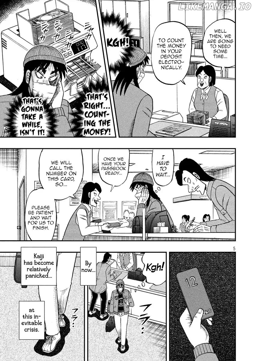 Kaiji series - 6th Part: Tobaku Datenroku Kaiji: 24oku Dasshutsu Hen chapter 70 - page 5