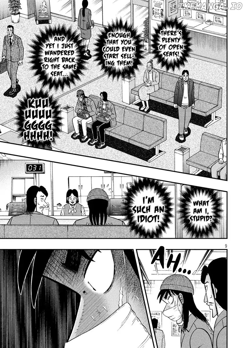 Kaiji series - 6th Part: Tobaku Datenroku Kaiji: 24oku Dasshutsu Hen chapter 70 - page 9