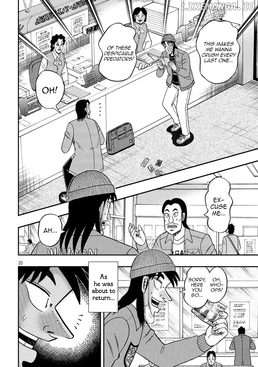 Kaiji series - 6th Part: Tobaku Datenroku Kaiji: 24oku Dasshutsu Hen chapter 69 - page 20