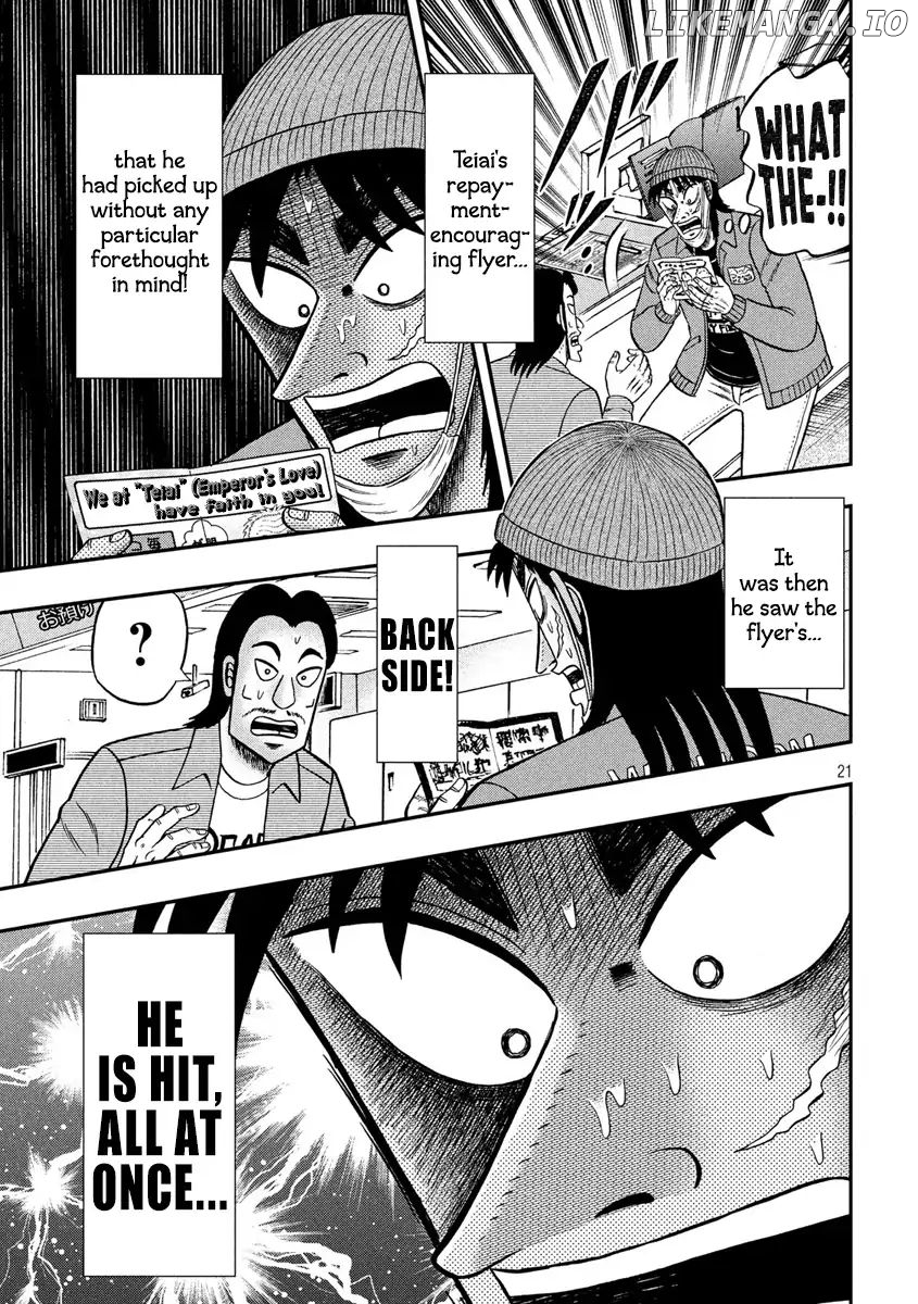 Kaiji series - 6th Part: Tobaku Datenroku Kaiji: 24oku Dasshutsu Hen chapter 69 - page 21
