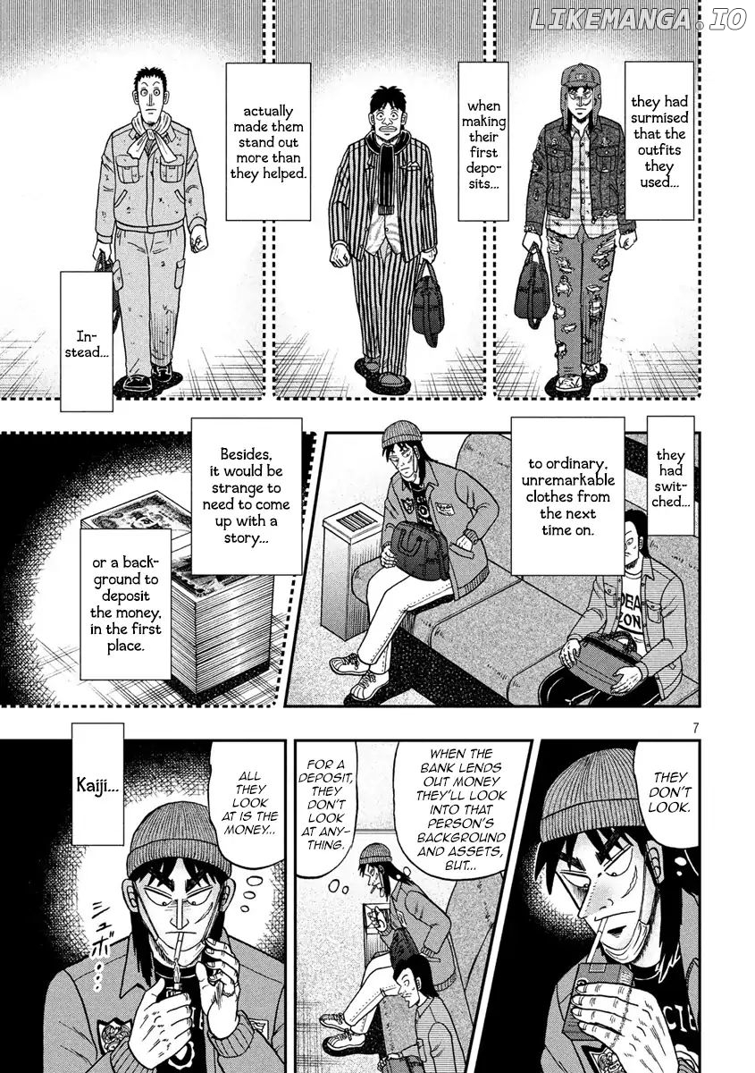 Kaiji series - 6th Part: Tobaku Datenroku Kaiji: 24oku Dasshutsu Hen chapter 69 - page 7