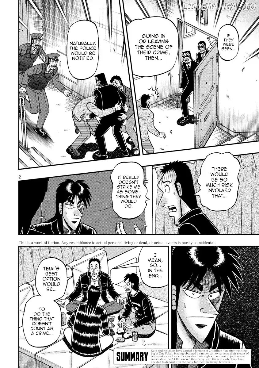 Kaiji series - 6th Part: Tobaku Datenroku Kaiji: 24oku Dasshutsu Hen chapter 42 - page 2