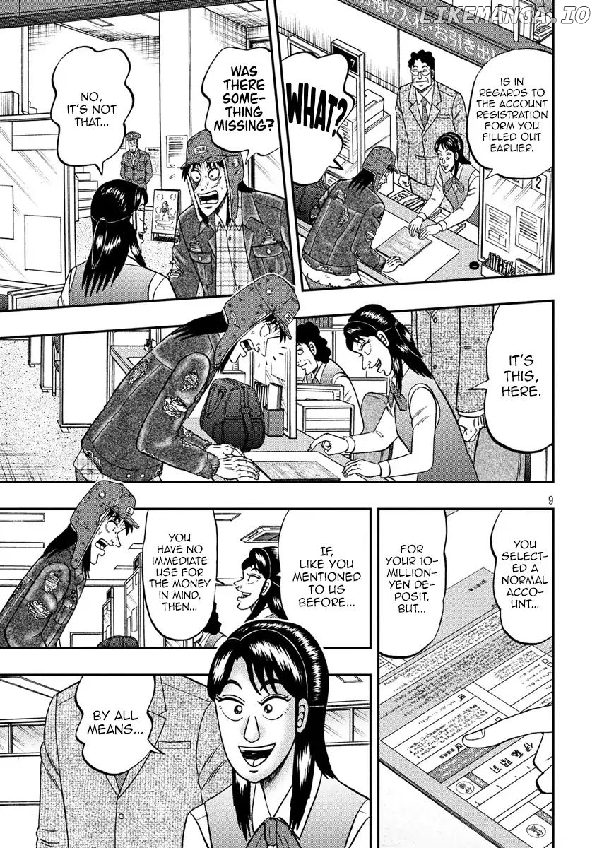 Kaiji series - 6th Part: Tobaku Datenroku Kaiji: 24oku Dasshutsu Hen chapter 68 - page 9