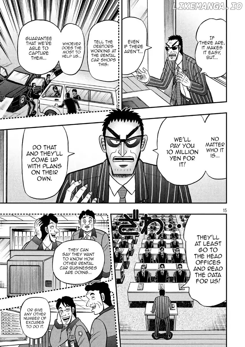Kaiji series - 6th Part: Tobaku Datenroku Kaiji: 24oku Dasshutsu Hen chapter 34 - page 15