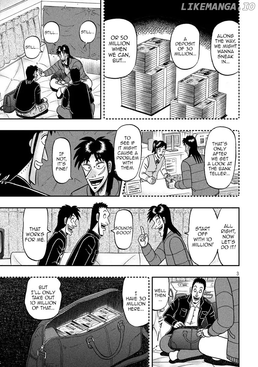 Kaiji series - 6th Part: Tobaku Datenroku Kaiji: 24oku Dasshutsu Hen chapter 66 - page 3
