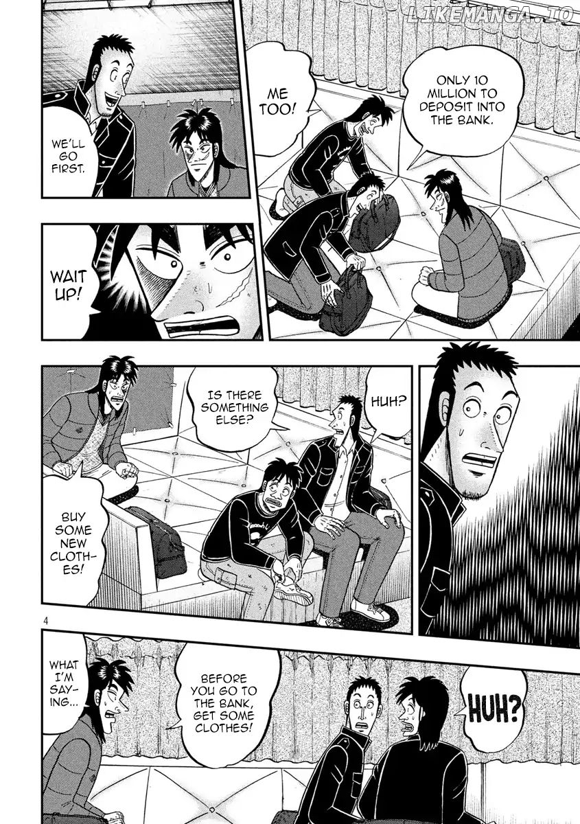 Kaiji series - 6th Part: Tobaku Datenroku Kaiji: 24oku Dasshutsu Hen chapter 66 - page 4
