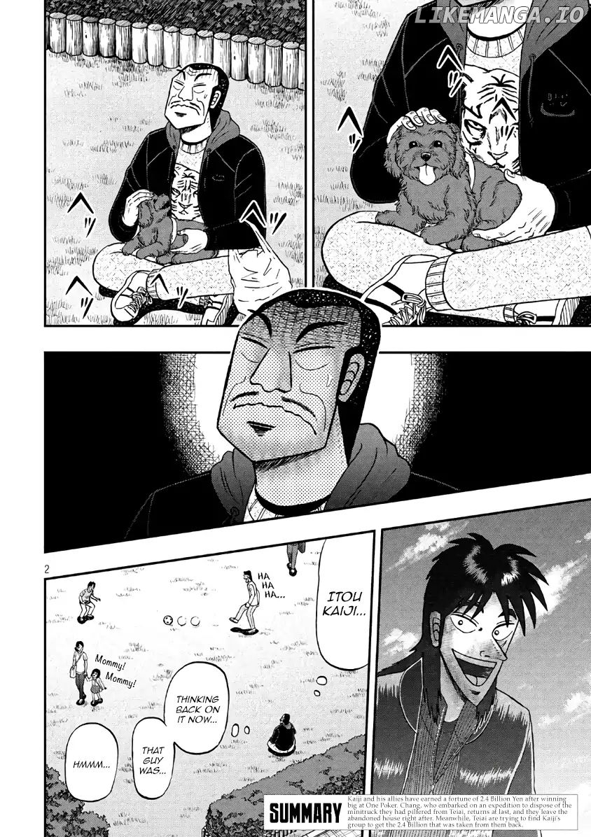 Kaiji series - 6th Part: Tobaku Datenroku Kaiji: 24oku Dasshutsu Hen chapter 35 - page 2