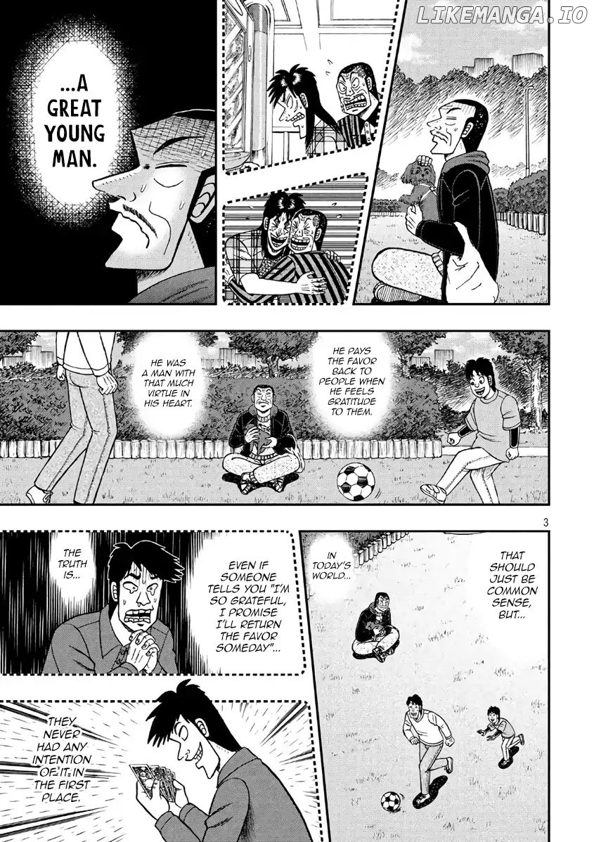 Kaiji series - 6th Part: Tobaku Datenroku Kaiji: 24oku Dasshutsu Hen chapter 35 - page 3