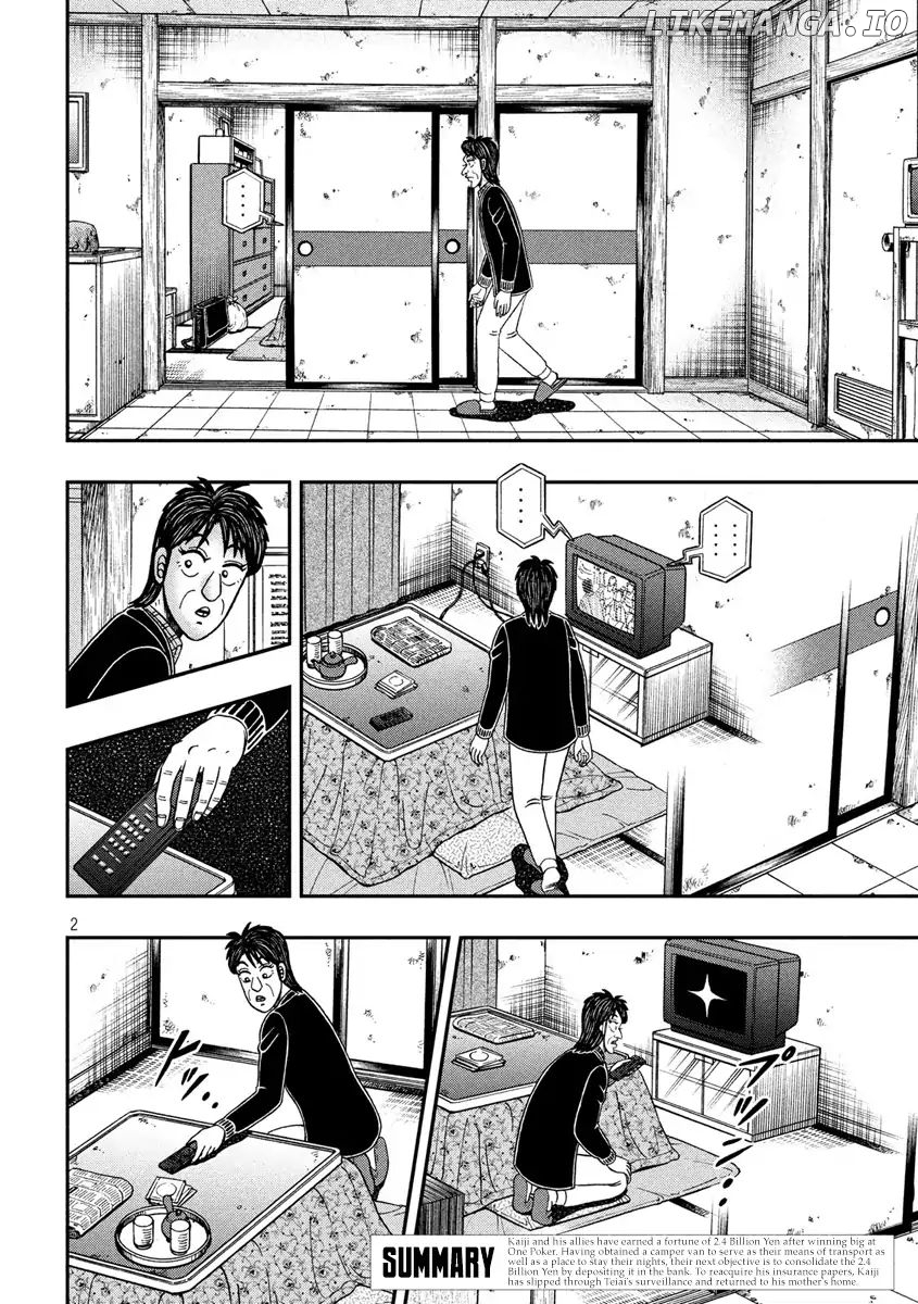 Kaiji series - 6th Part: Tobaku Datenroku Kaiji: 24oku Dasshutsu Hen chapter 50 - page 2