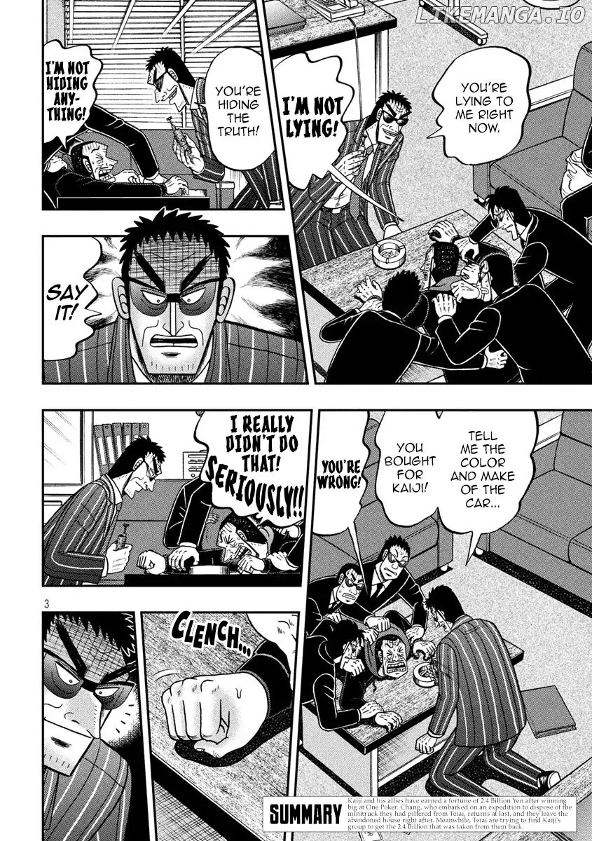 Kaiji series - 6th Part: Tobaku Datenroku Kaiji: 24oku Dasshutsu Hen chapter 36 - page 3