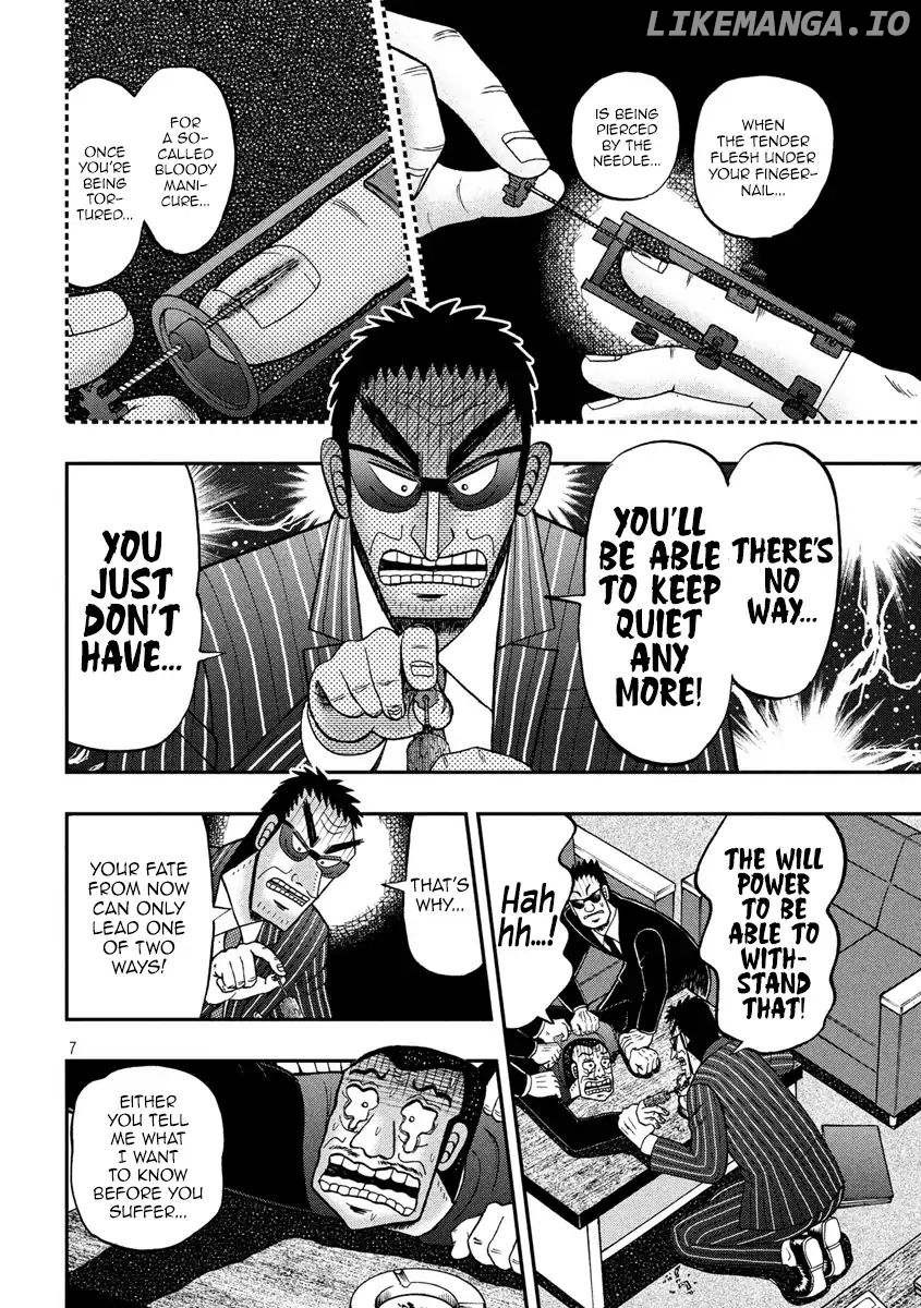 Kaiji series - 6th Part: Tobaku Datenroku Kaiji: 24oku Dasshutsu Hen chapter 36 - page 7