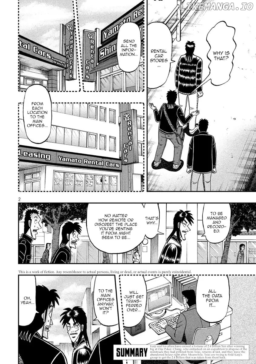 Kaiji series - 6th Part: Tobaku Datenroku Kaiji: 24oku Dasshutsu Hen chapter 37 - page 2