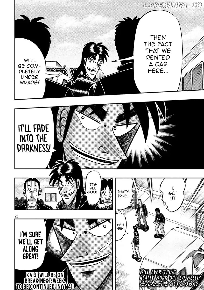 Kaiji series - 6th Part: Tobaku Datenroku Kaiji: 24oku Dasshutsu Hen chapter 37 - page 21