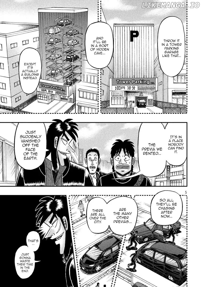 Kaiji series - 6th Part: Tobaku Datenroku Kaiji: 24oku Dasshutsu Hen chapter 37 - page 5