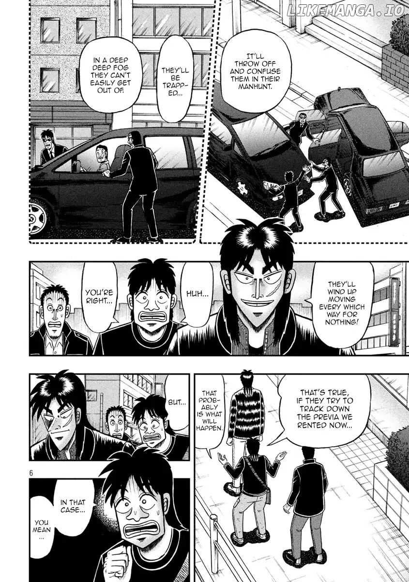 Kaiji series - 6th Part: Tobaku Datenroku Kaiji: 24oku Dasshutsu Hen chapter 37 - page 6