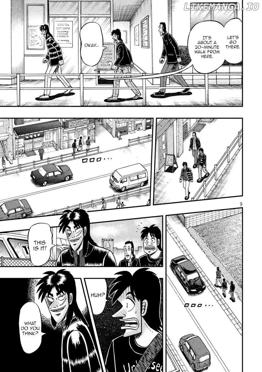Kaiji series - 6th Part: Tobaku Datenroku Kaiji: 24oku Dasshutsu Hen chapter 37 - page 9
