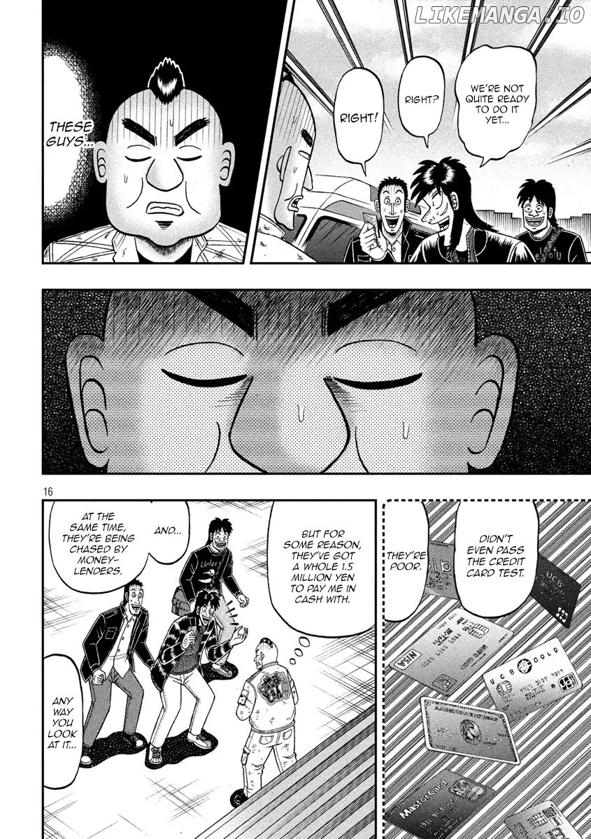 Kaiji series - 6th Part: Tobaku Datenroku Kaiji: 24oku Dasshutsu Hen chapter 38 - page 16