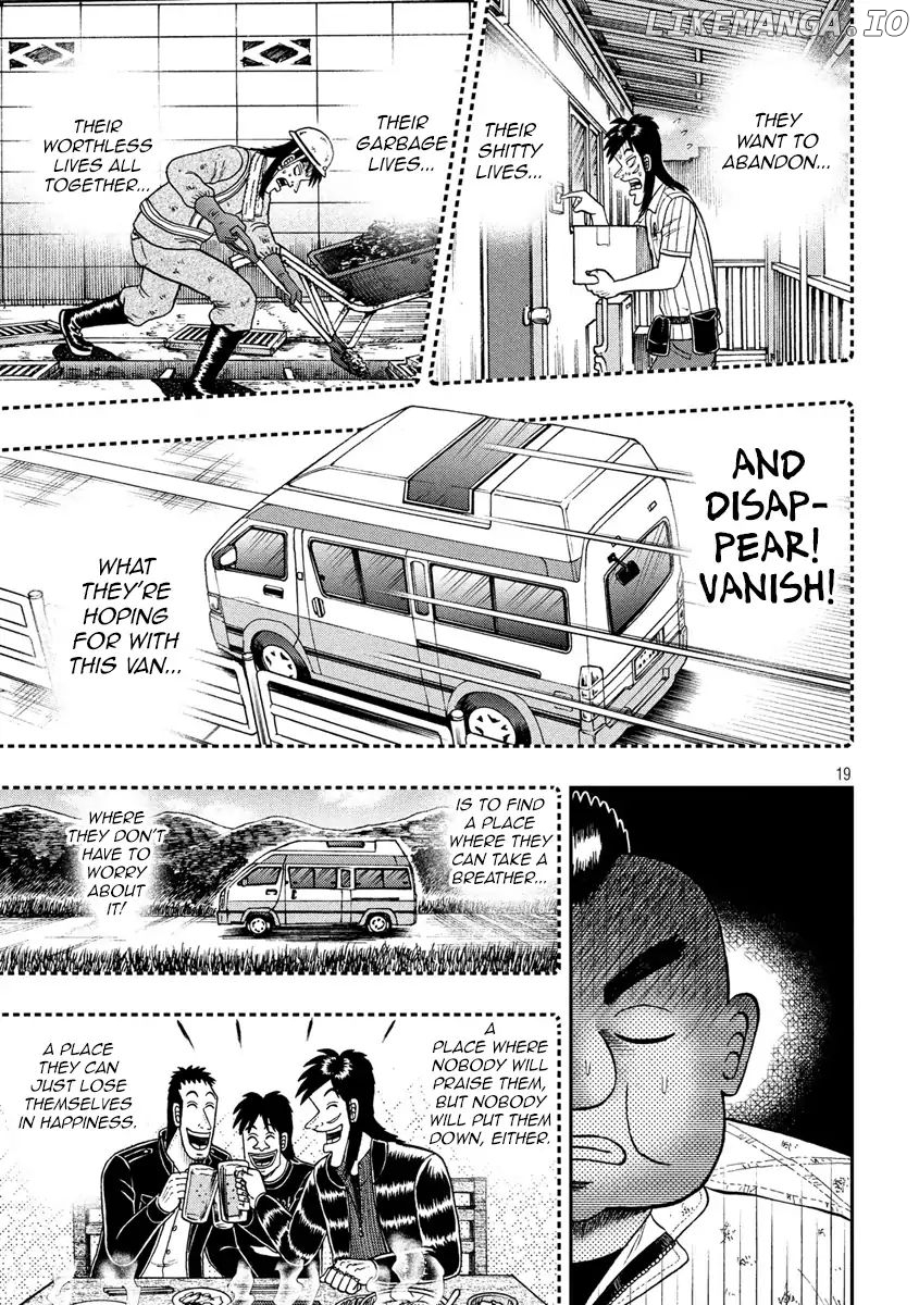 Kaiji series - 6th Part: Tobaku Datenroku Kaiji: 24oku Dasshutsu Hen chapter 38 - page 19