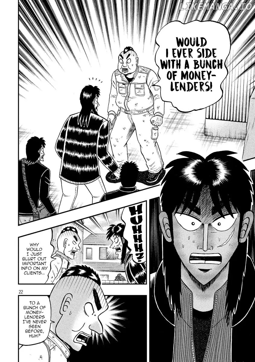 Kaiji series - 6th Part: Tobaku Datenroku Kaiji: 24oku Dasshutsu Hen chapter 38 - page 22
