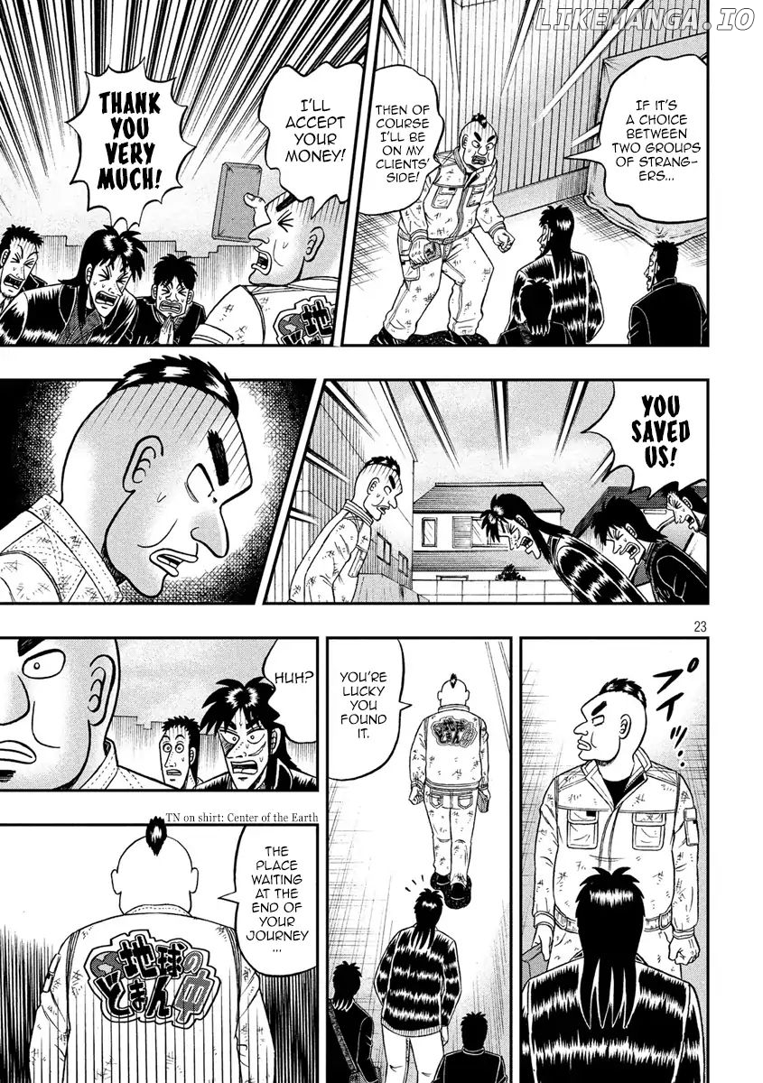 Kaiji series - 6th Part: Tobaku Datenroku Kaiji: 24oku Dasshutsu Hen chapter 38 - page 23