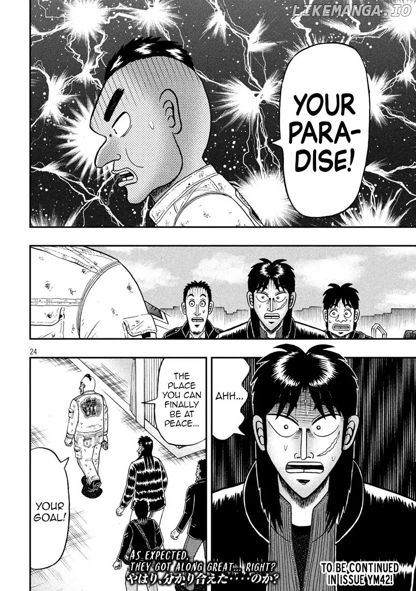 Kaiji series - 6th Part: Tobaku Datenroku Kaiji: 24oku Dasshutsu Hen chapter 38 - page 24