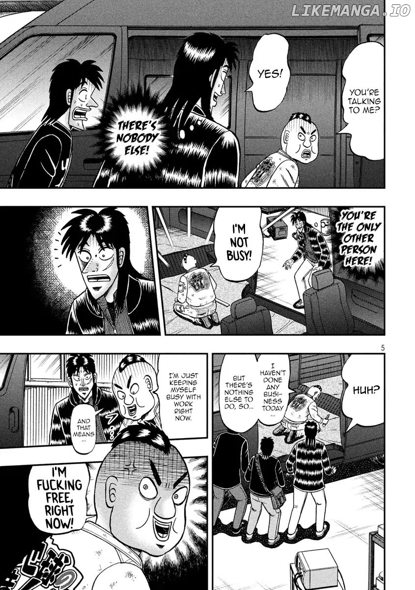 Kaiji series - 6th Part: Tobaku Datenroku Kaiji: 24oku Dasshutsu Hen chapter 38 - page 5
