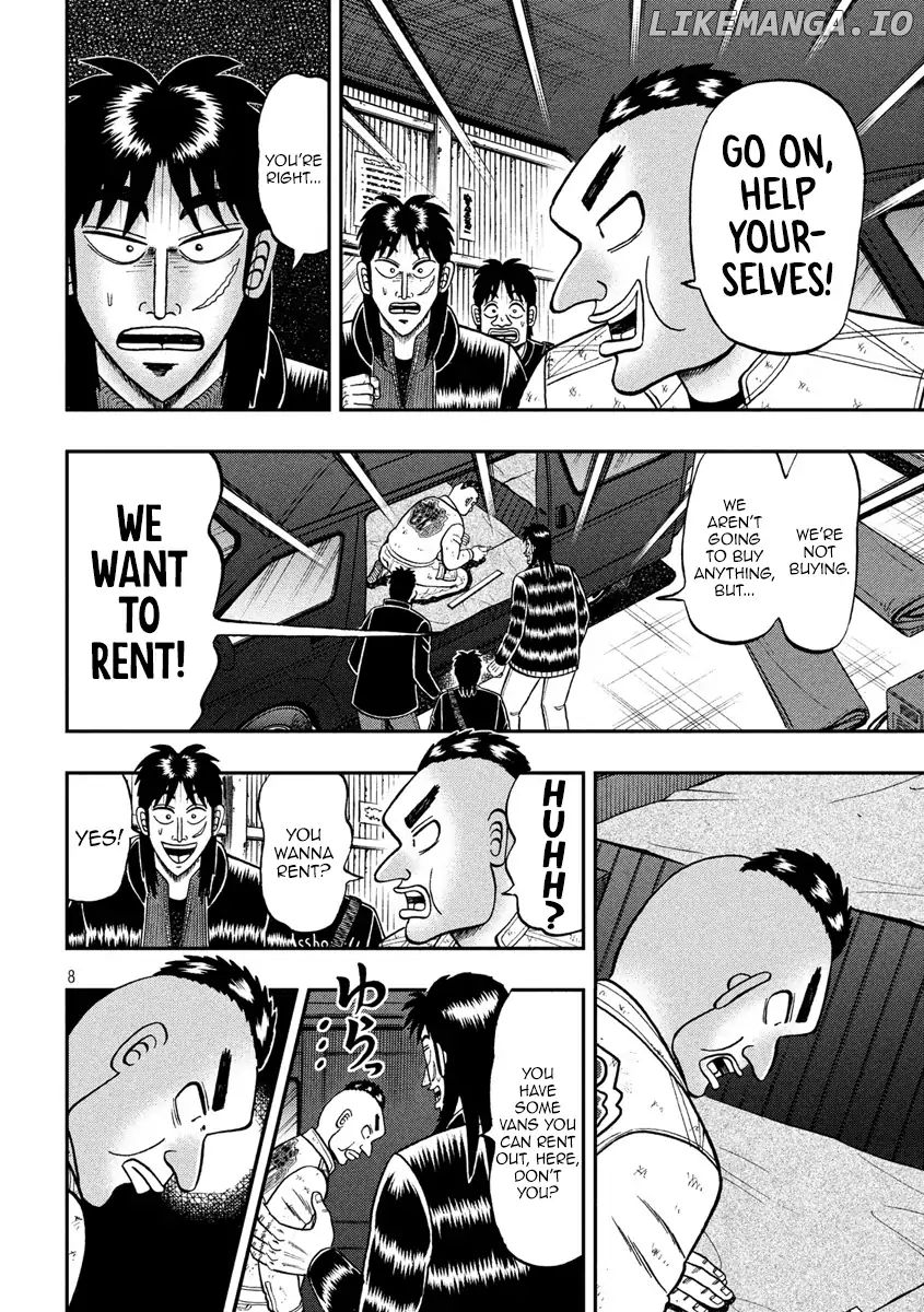 Kaiji series - 6th Part: Tobaku Datenroku Kaiji: 24oku Dasshutsu Hen chapter 38 - page 8