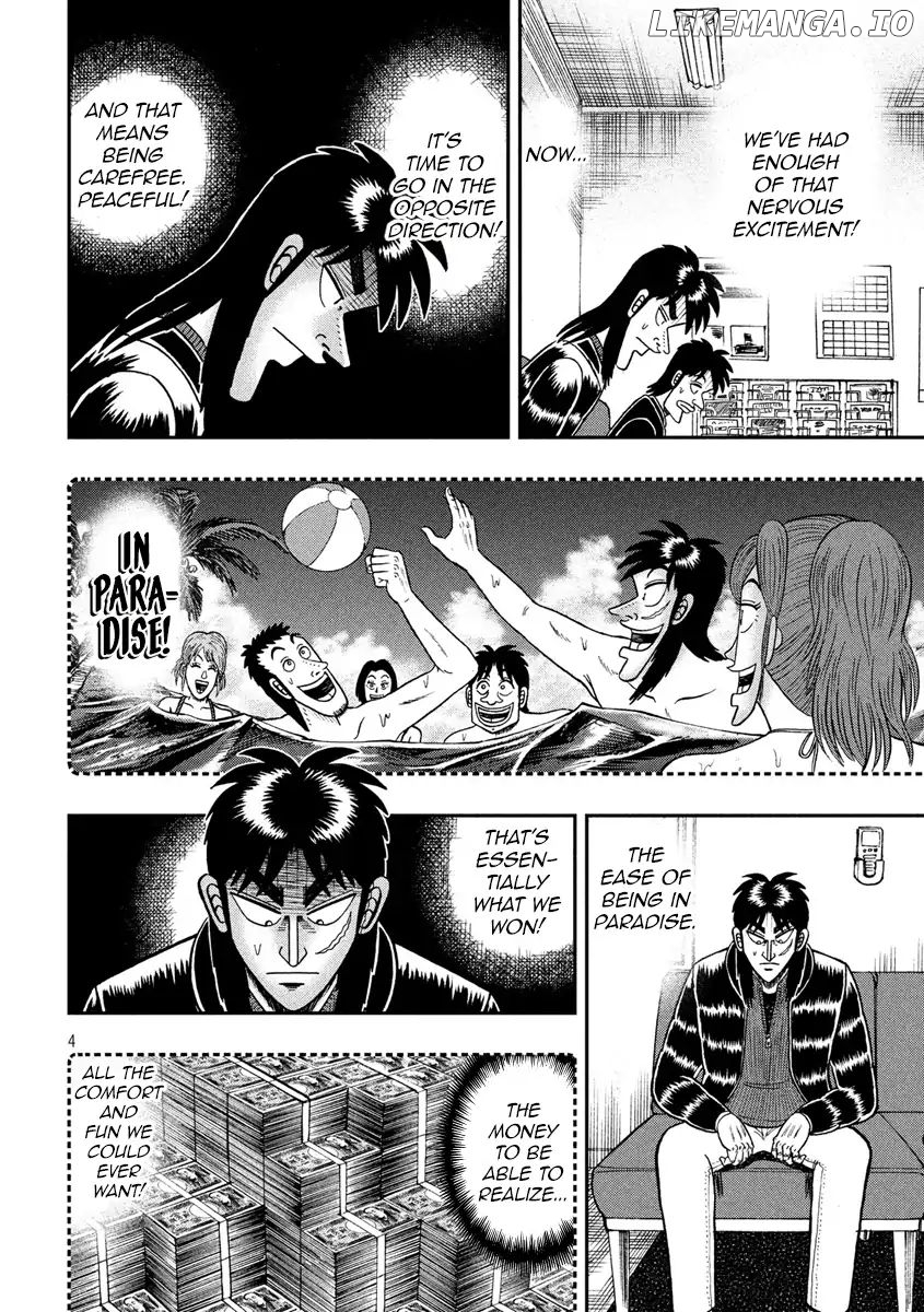 Kaiji series - 6th Part: Tobaku Datenroku Kaiji: 24oku Dasshutsu Hen chapter 39 - page 4