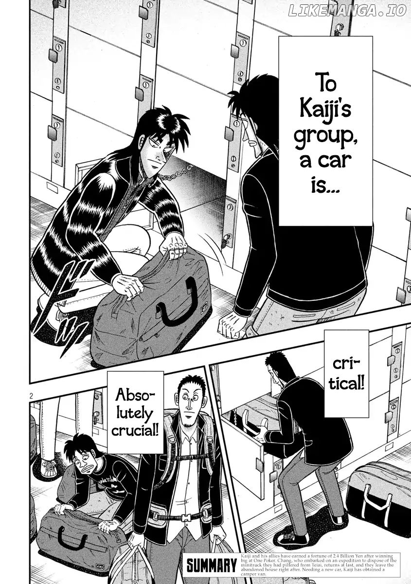 Kaiji series - 6th Part: Tobaku Datenroku Kaiji: 24oku Dasshutsu Hen chapter 40 - page 2