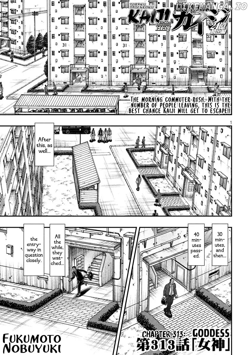 Kaiji series - 6th Part: Tobaku Datenroku Kaiji: 24oku Dasshutsu Hen chapter 58 - page 1