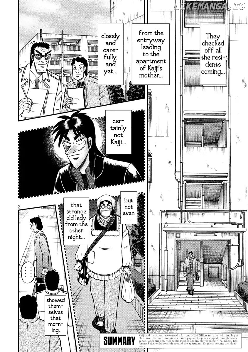 Kaiji series - 6th Part: Tobaku Datenroku Kaiji: 24oku Dasshutsu Hen chapter 58 - page 2
