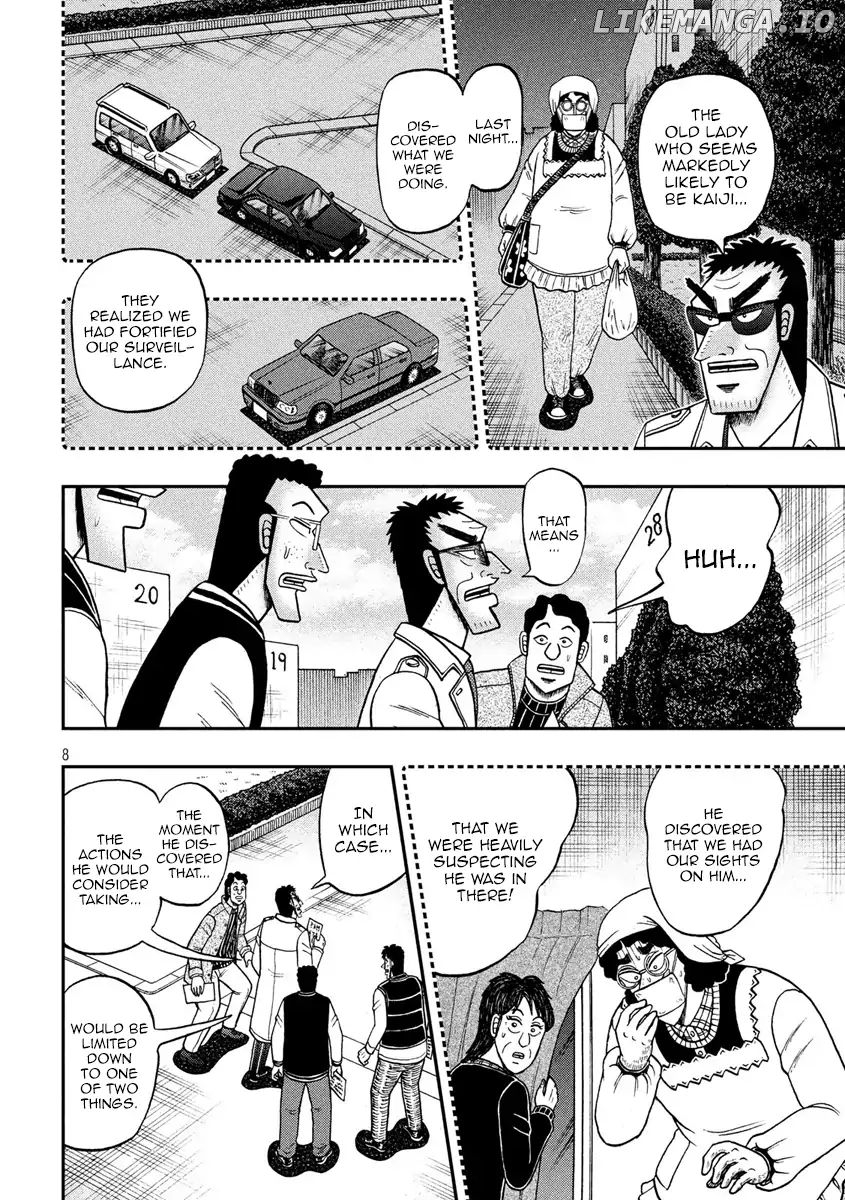 Kaiji series - 6th Part: Tobaku Datenroku Kaiji: 24oku Dasshutsu Hen chapter 58 - page 8