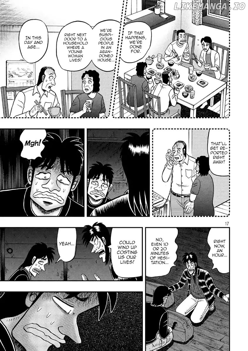 Kaiji series - 6th Part: Tobaku Datenroku Kaiji: 24oku Dasshutsu Hen chapter 32 - page 17