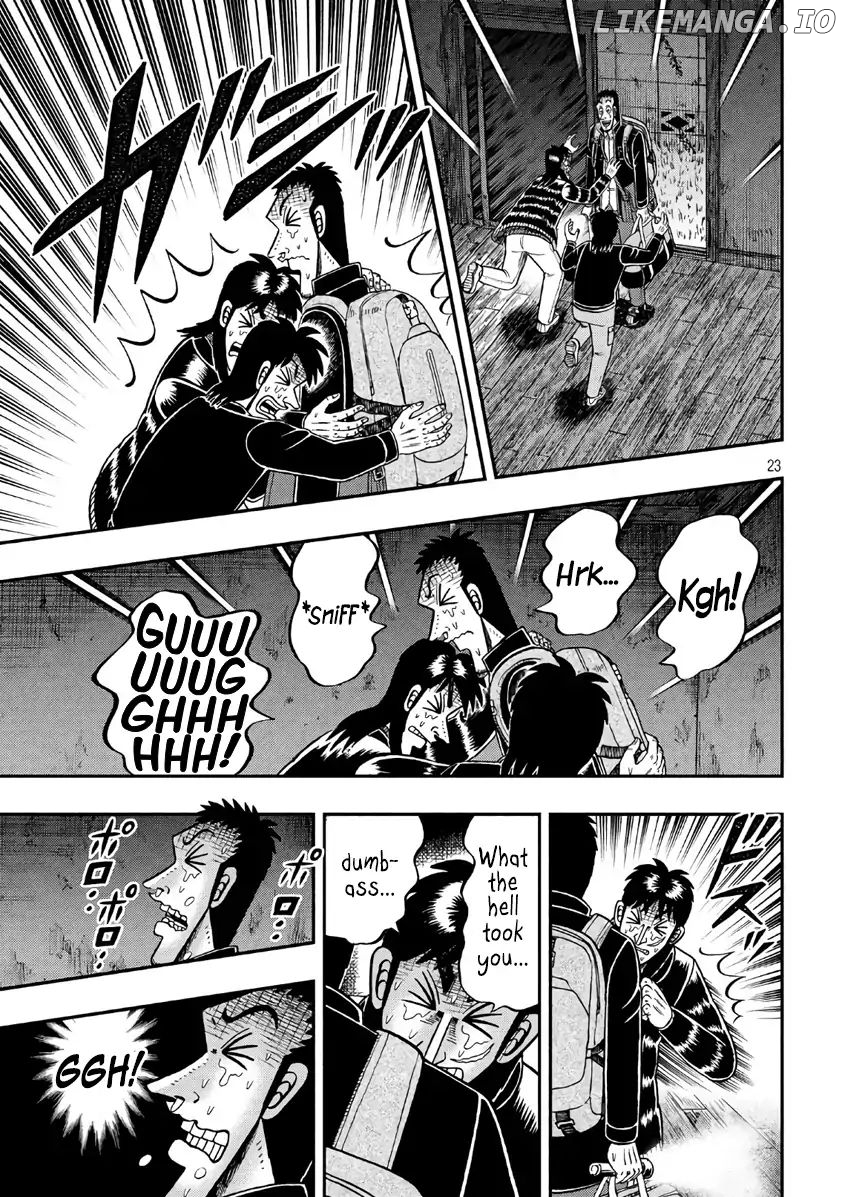 Kaiji series - 6th Part: Tobaku Datenroku Kaiji: 24oku Dasshutsu Hen chapter 32 - page 23