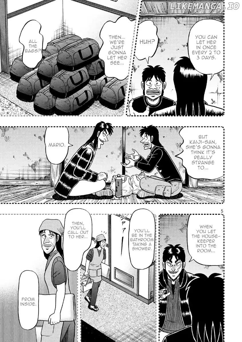 Kaiji series - 6th Part: Tobaku Datenroku Kaiji: 24oku Dasshutsu Hen chapter 32 - page 5