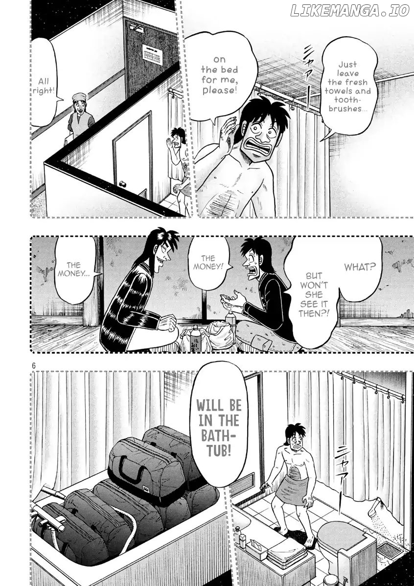 Kaiji series - 6th Part: Tobaku Datenroku Kaiji: 24oku Dasshutsu Hen chapter 32 - page 6