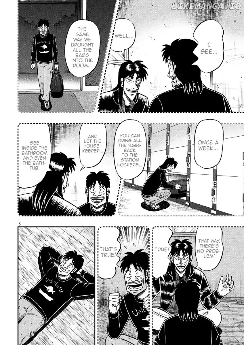 Kaiji series - 6th Part: Tobaku Datenroku Kaiji: 24oku Dasshutsu Hen chapter 32 - page 8