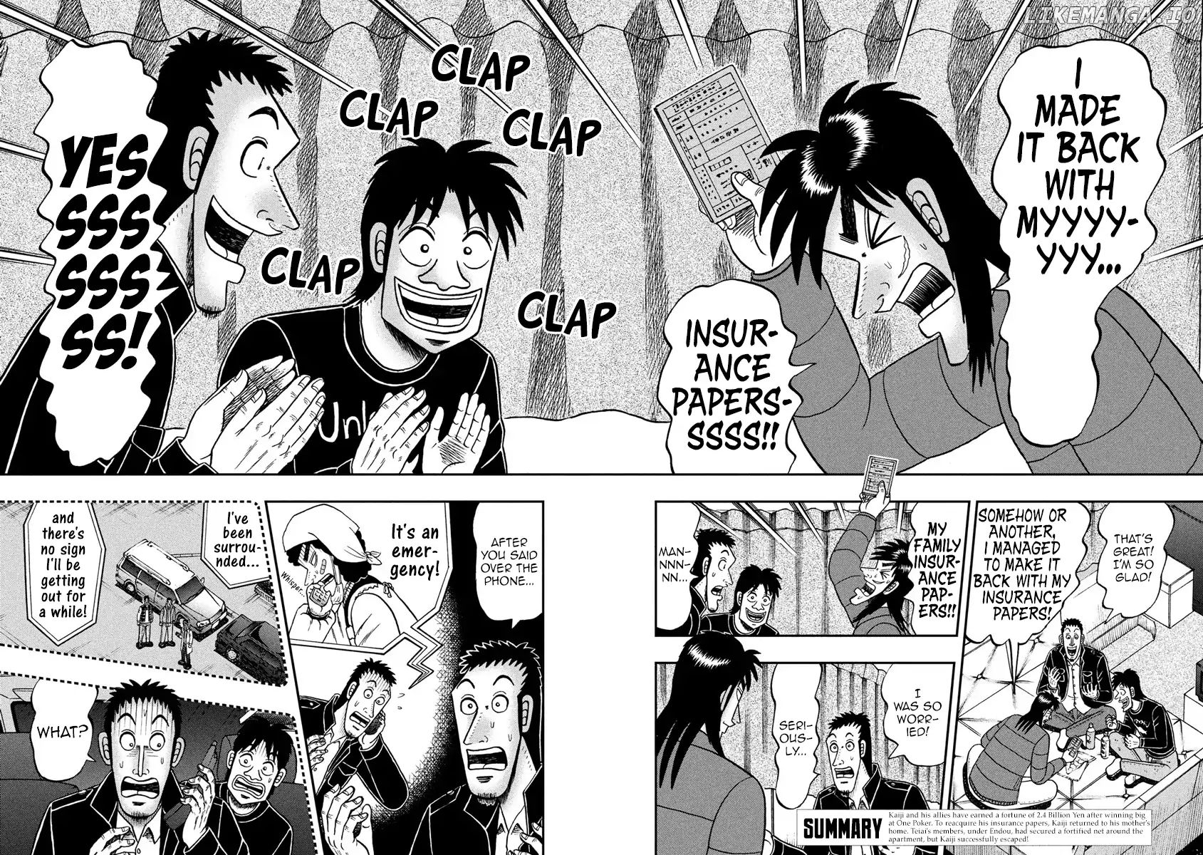 Kaiji series - 6th Part: Tobaku Datenroku Kaiji: 24oku Dasshutsu Hen chapter 65 - page 2
