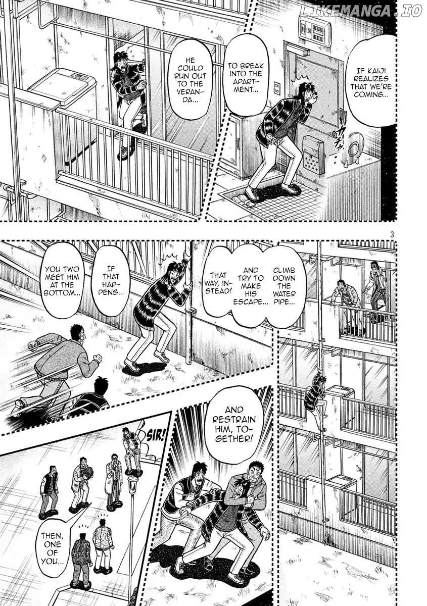 Kaiji series - 6th Part: Tobaku Datenroku Kaiji: 24oku Dasshutsu Hen chapter 59 - page 3