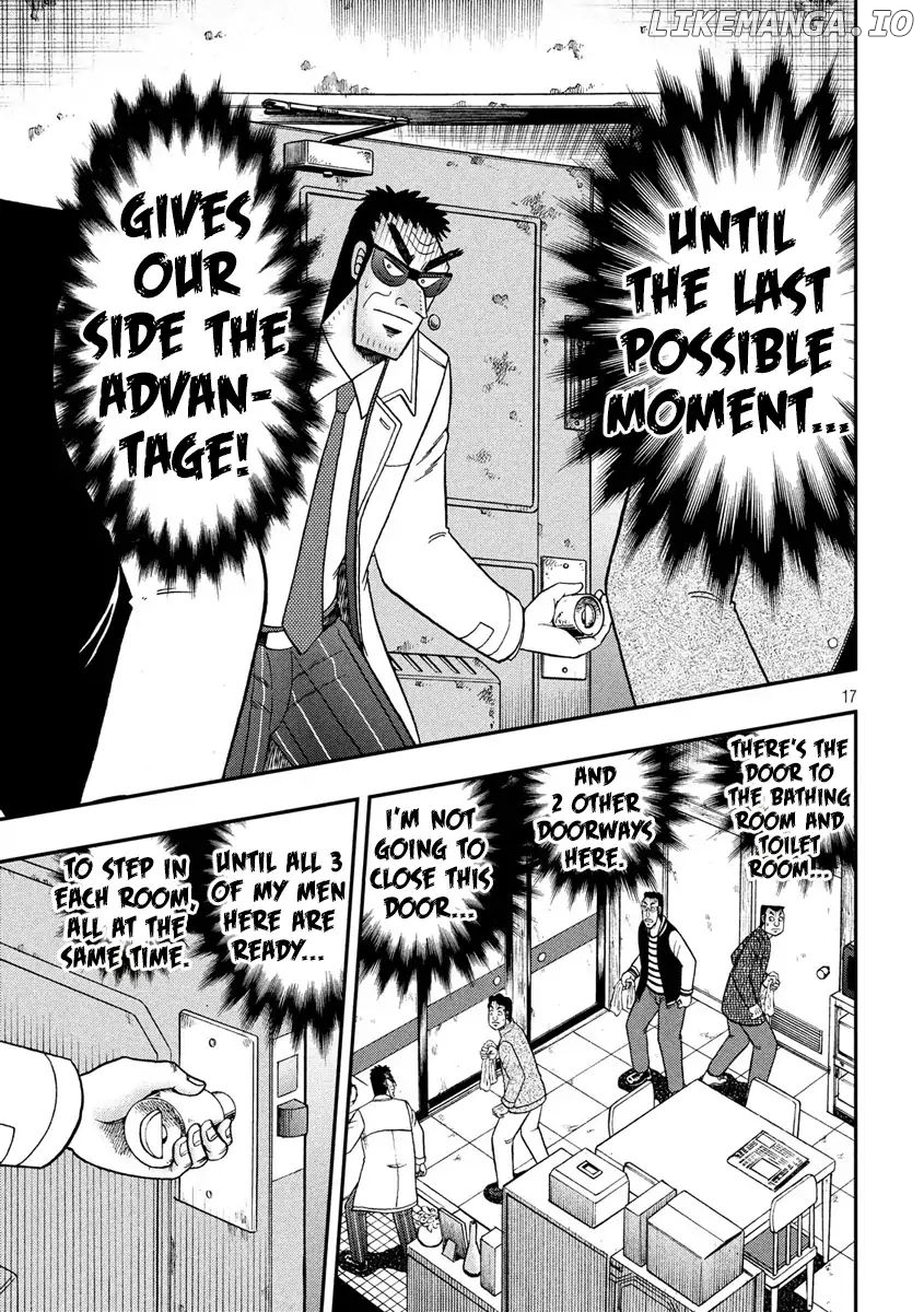Kaiji series - 6th Part: Tobaku Datenroku Kaiji: 24oku Dasshutsu Hen chapter 60 - page 17