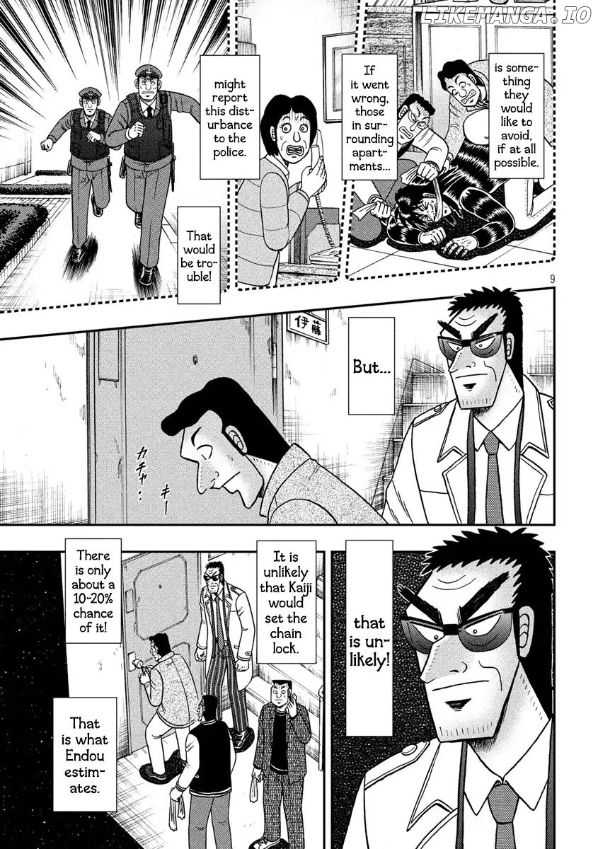 Kaiji series - 6th Part: Tobaku Datenroku Kaiji: 24oku Dasshutsu Hen chapter 60 - page 9