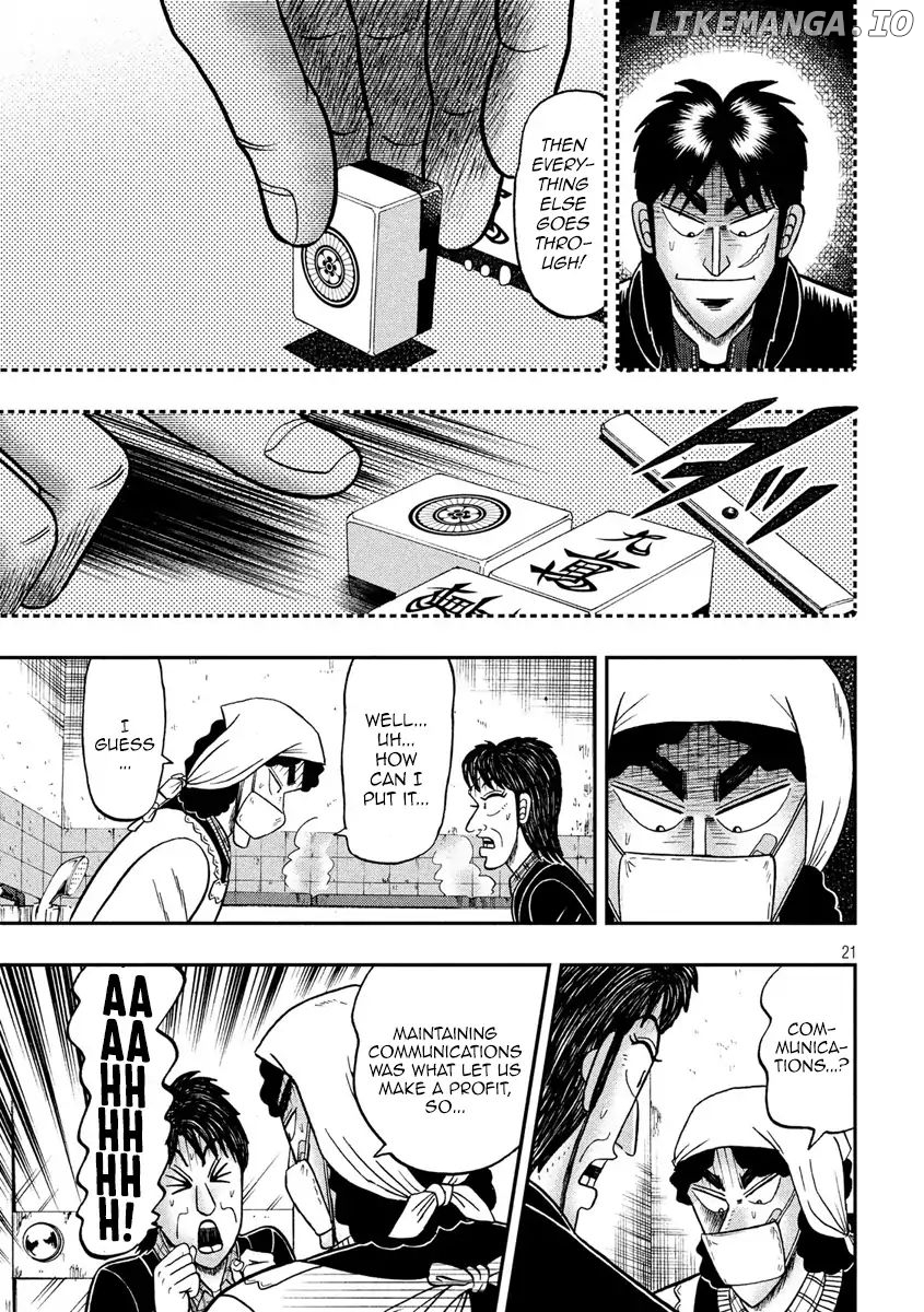 Kaiji series - 6th Part: Tobaku Datenroku Kaiji: 24oku Dasshutsu Hen chapter 45 - page 19