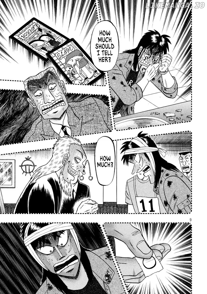 Kaiji series - 6th Part: Tobaku Datenroku Kaiji: 24oku Dasshutsu Hen chapter 45 - page 8