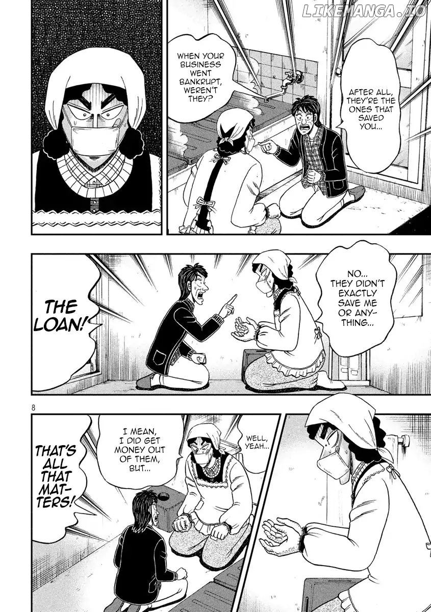Kaiji series - 6th Part: Tobaku Datenroku Kaiji: 24oku Dasshutsu Hen chapter 46 - page 8