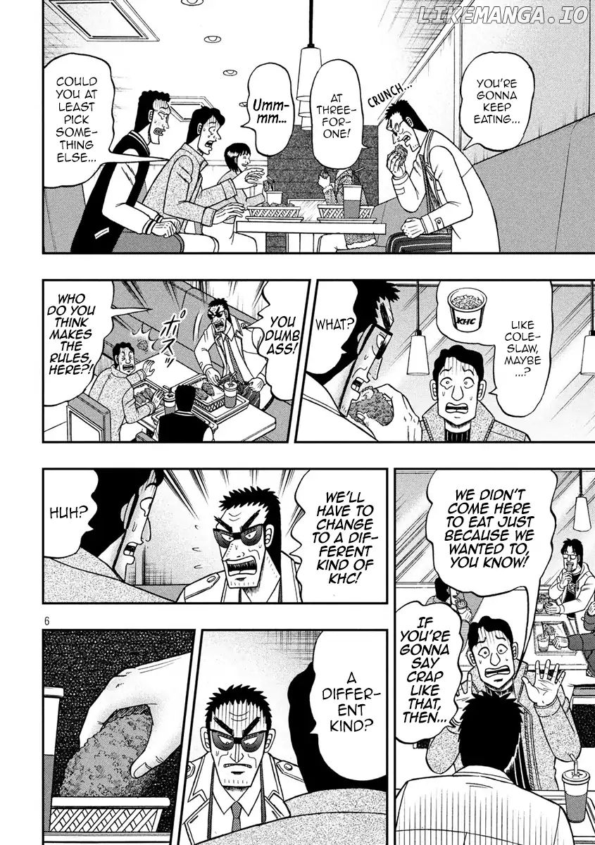 Kaiji series - 6th Part: Tobaku Datenroku Kaiji: 24oku Dasshutsu Hen chapter 63 - page 6