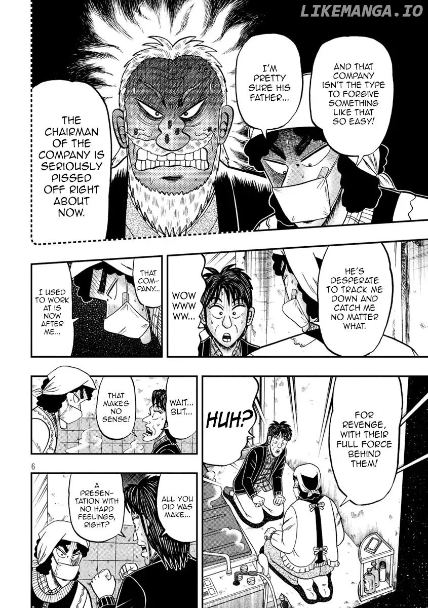 Kaiji series - 6th Part: Tobaku Datenroku Kaiji: 24oku Dasshutsu Hen chapter 48 - page 6