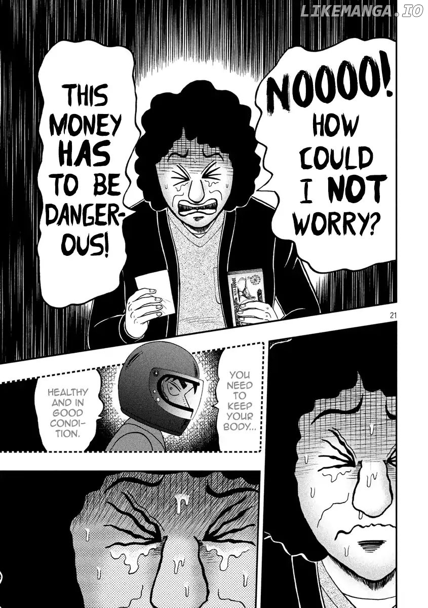 Kaiji series - 6th Part: Tobaku Datenroku Kaiji: 24oku Dasshutsu Hen chapter 64 - page 21