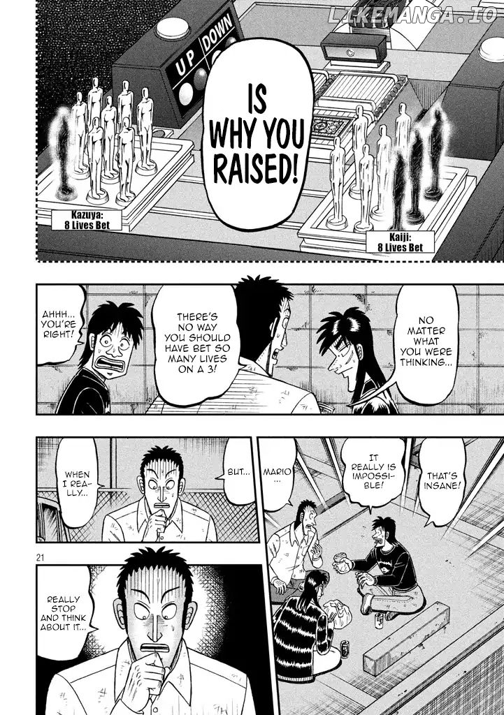 Kaiji series - 6th Part: Tobaku Datenroku Kaiji: 24oku Dasshutsu Hen chapter 6 - page 19